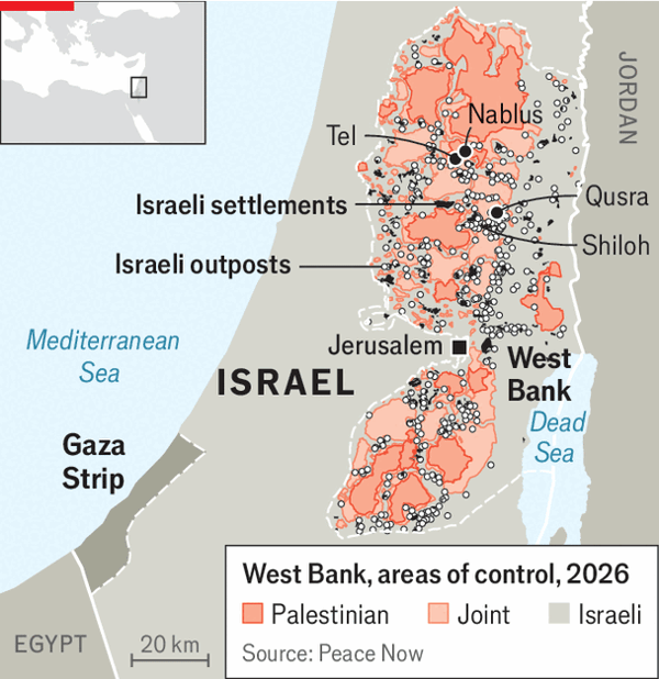 Violent Israeli settlers want to provoke a Palestinian uprising image