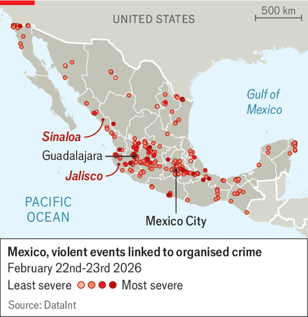 The killing of Mexico’s most powerful narco will please Donald Trump image