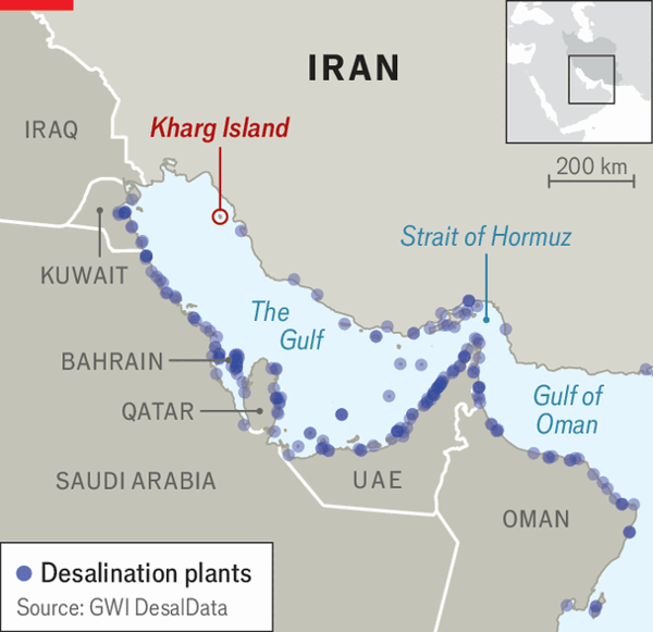 The Gulf war makes devastating oil spills more likely image
