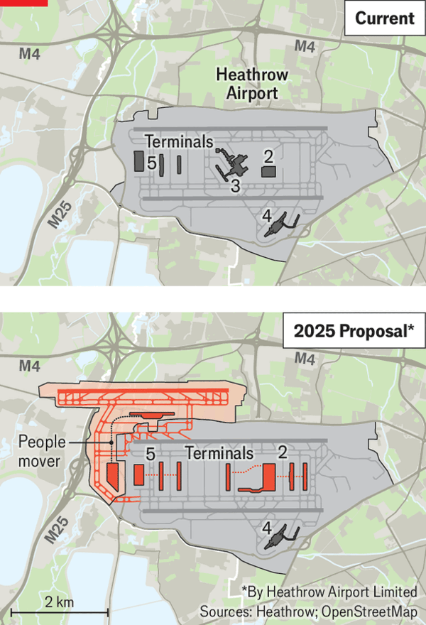 Heathrow&rsquo;s expansion is on track to be eye-wateringly expensive image