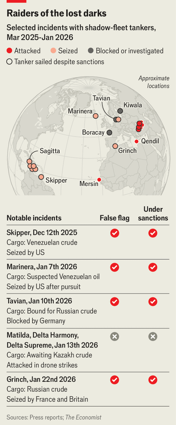 The West and Ukraine are capsizing Russia&rsquo;s shadow fleet image