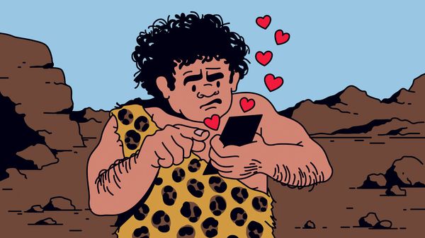 Need a bit of dating help? The caveman&rsquo;s guide to romance image