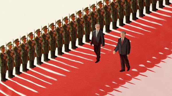 Why American allies are flocking to see Xi Jinping in Beijing image