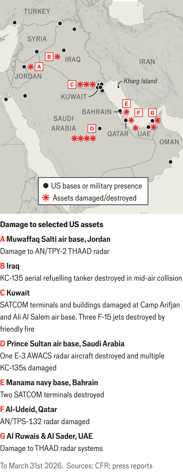 Iran has damaged a surprising amount of American kit image