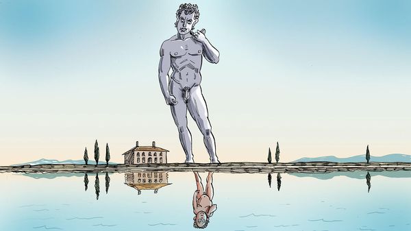 Why a big country like Italy acts as if it were small image