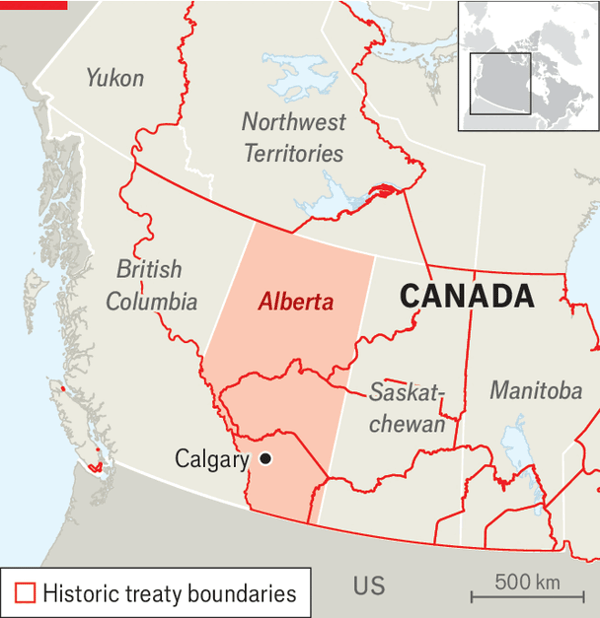 Albertans find it harder than expected to break from Canada. Good image