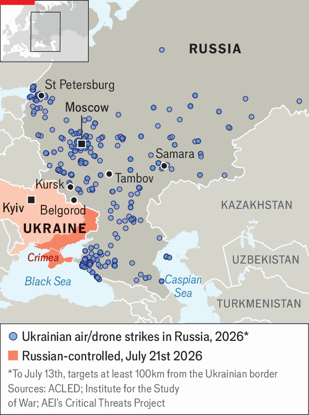 Strikes on e-commerce hubs are a sign that Ukraine’s strategy against Russia is shifting image