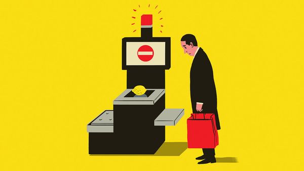 The parable of the supermarket self-checkout image