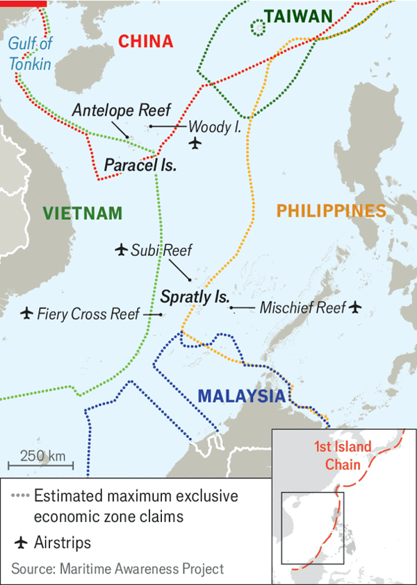 China may be building a big new airbase in the South China Sea image
