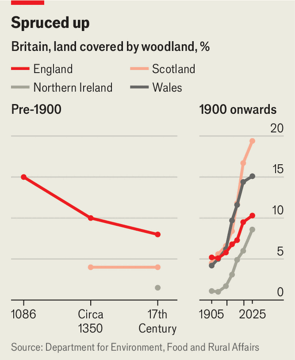 Trees are spreading in one of Europe&rsquo;s least forested countries image