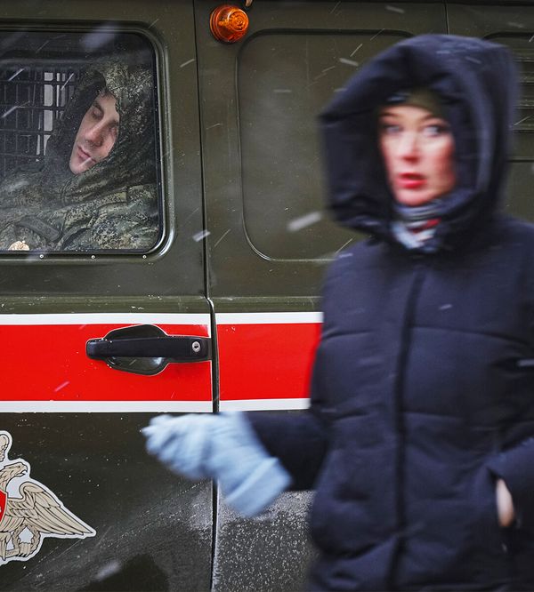 Vladimir Putin is caught in a vice of his own making image