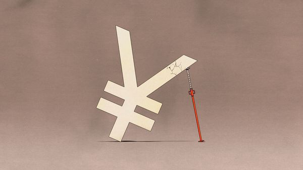 The weak yen and the weakening dollar are signs of financial fragility image