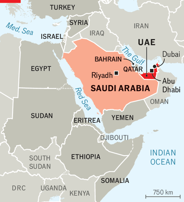Why the Gulf&rsquo;s most powerful countries are at odds image