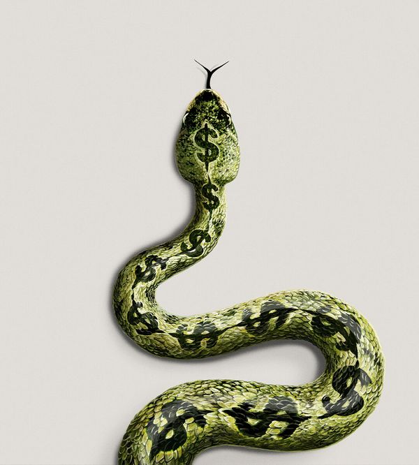 The age of a treacherous, falling dollar image