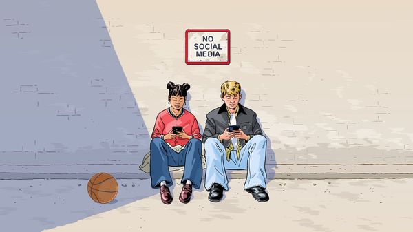 More and more countries are banning kids from social media image