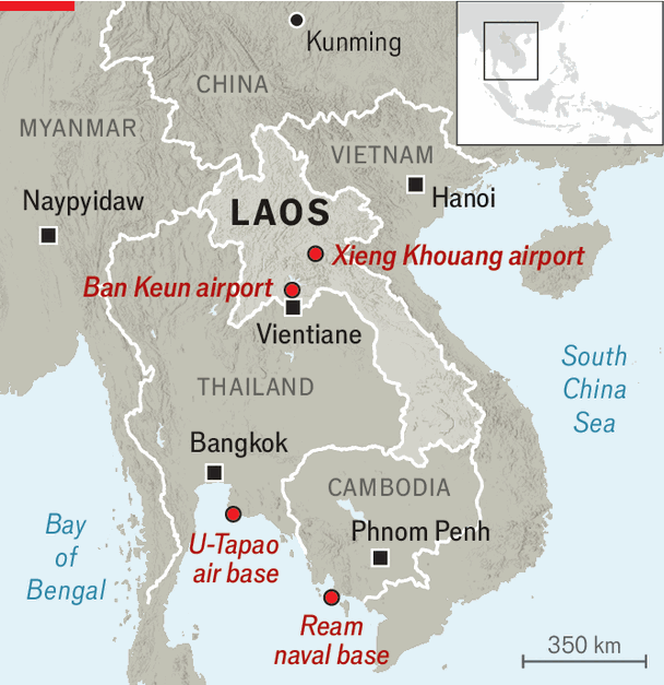 Is China building an air base in Laos? image