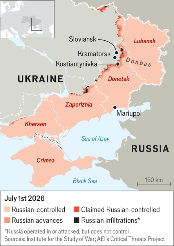 Volodymyr Zelensky’s surge is a bid to force peace talks image